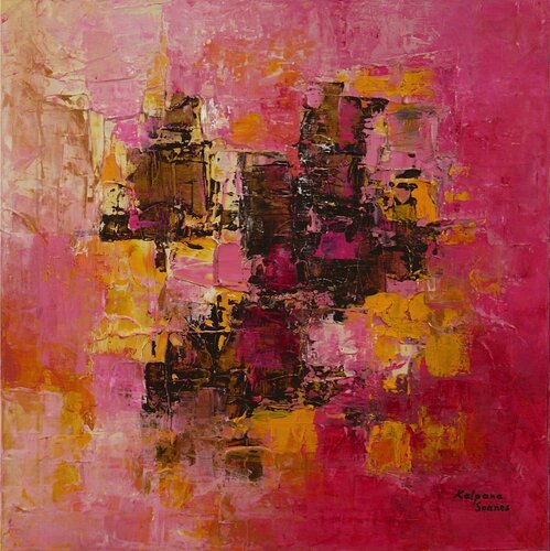 Shades Of Blessedness van Kalpana Soanes, Schilderij te koop op Singulart