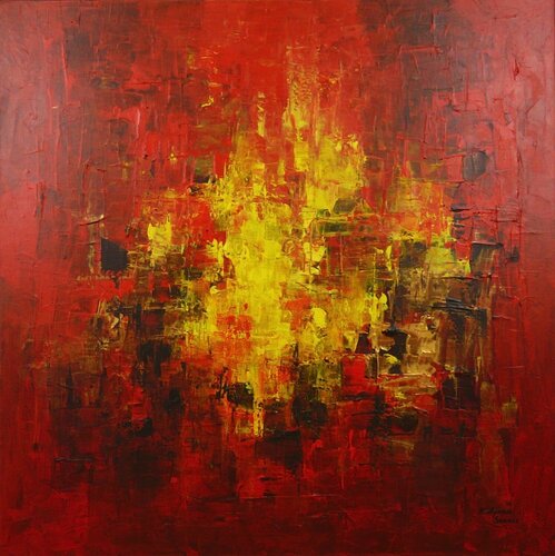 Survival di Kalpana Soanes, Pittura in vendita su Singulart