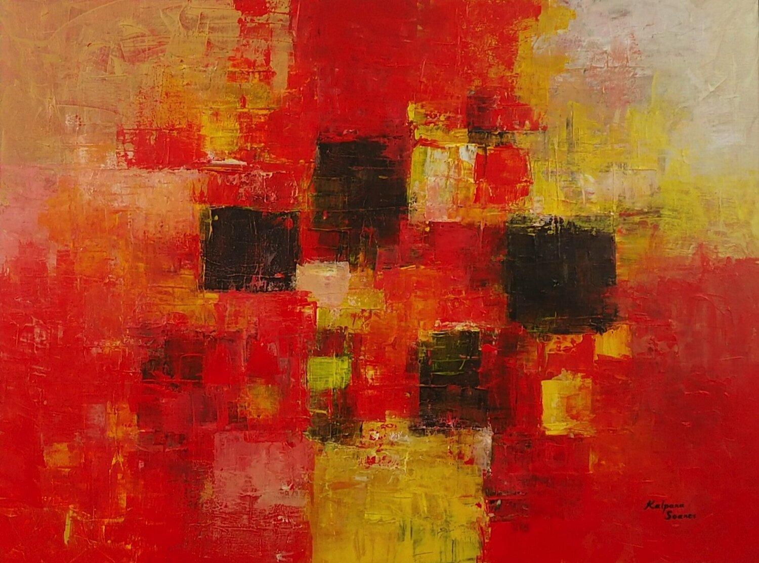 The Last Few Days Of Summer Kalpana Soanes Dipinto originale in vendita