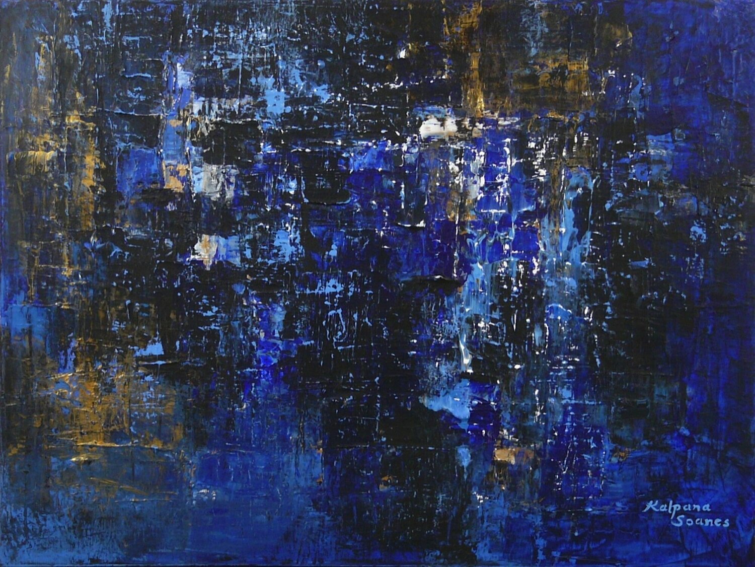 Shades Of Solitude II Kalpana Soanes Originalgemälde zu verkaufen