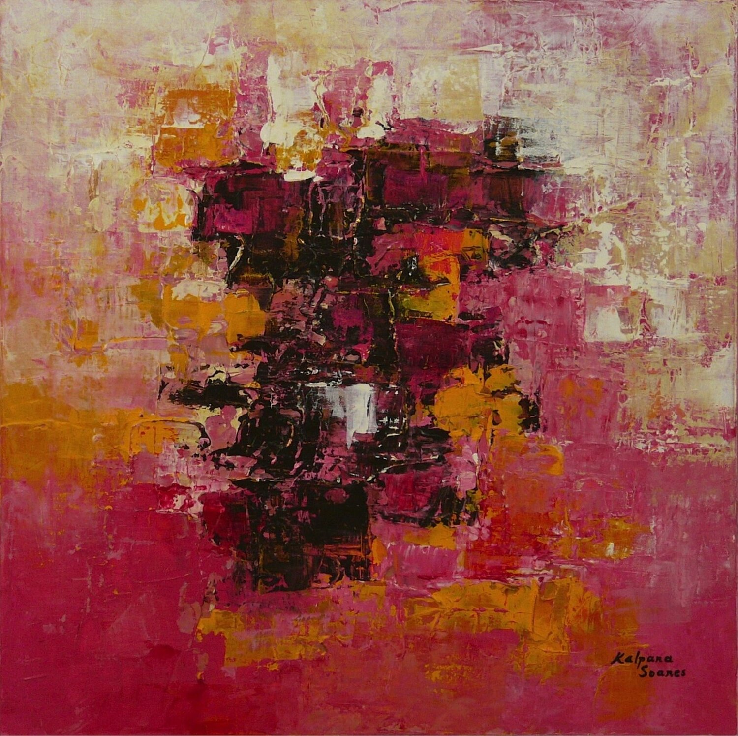 Shades Of Blessedness II Kalpana Soanes Originalgemälde zu verkaufen