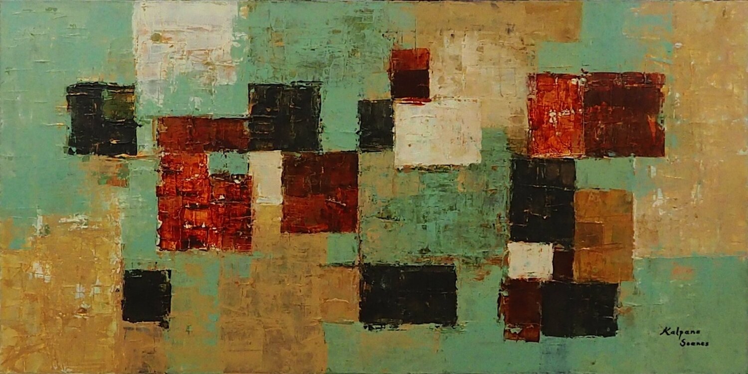 Dream Of A Fresh New Dawn Kalpana Soanes Originalgemälde zu verkaufen