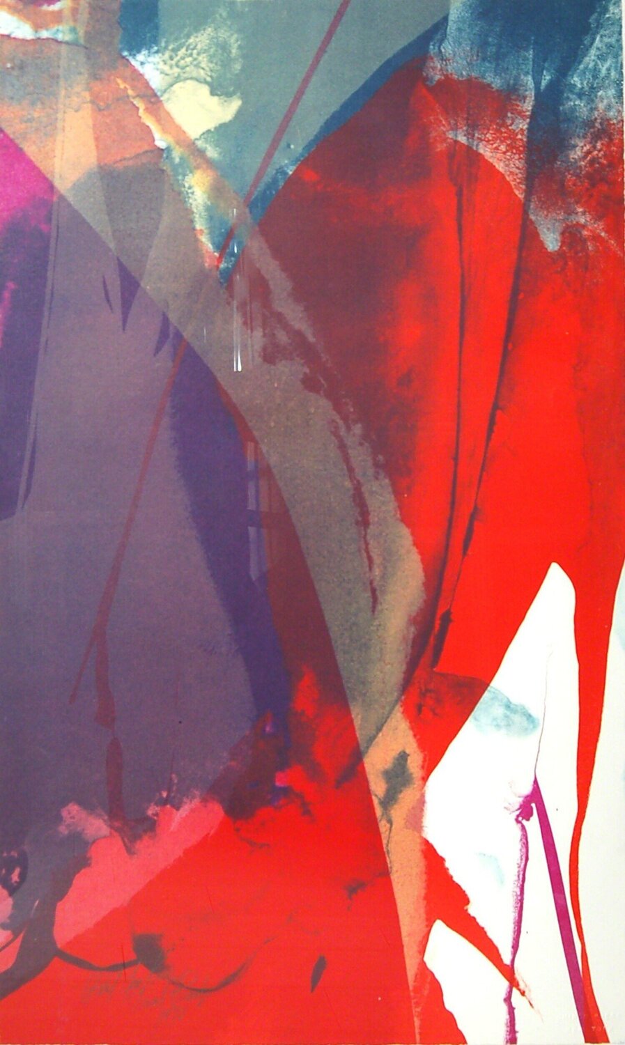 Untitled Paul Jenkins Stampa in vendita