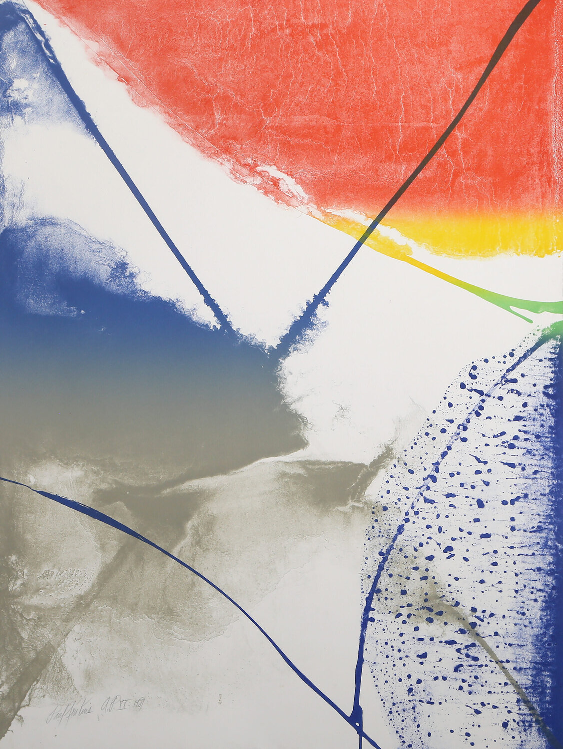 York Summer Solstice Paul Jenkins Print for sale