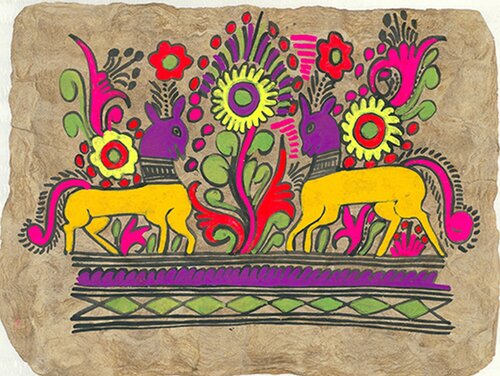 Mystic Fable Animal van Jerkface, Werk op papier te koop op Singulart