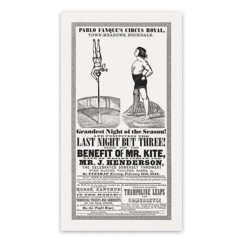 Beatles "Being for the Benefit of Mr. Kite" Print van Jerkface, Afdruk te koop op Singulart