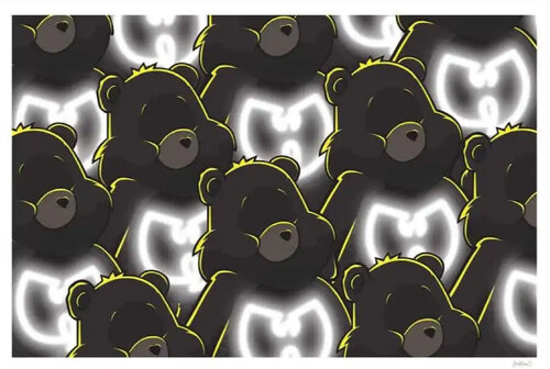Glow Bears van Jerkface, Afdruk te koop op Singulart