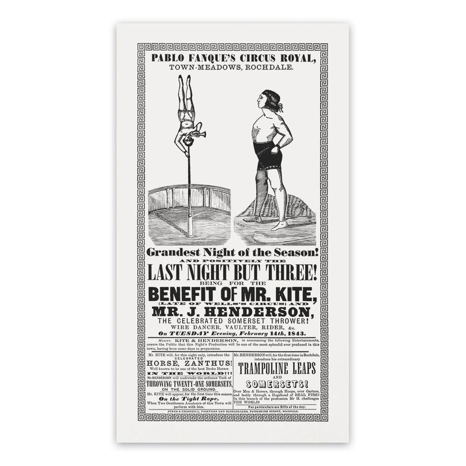Beatles "Being for the Benefit of Mr. Kite" Print Jerkface Druck zu verkaufen