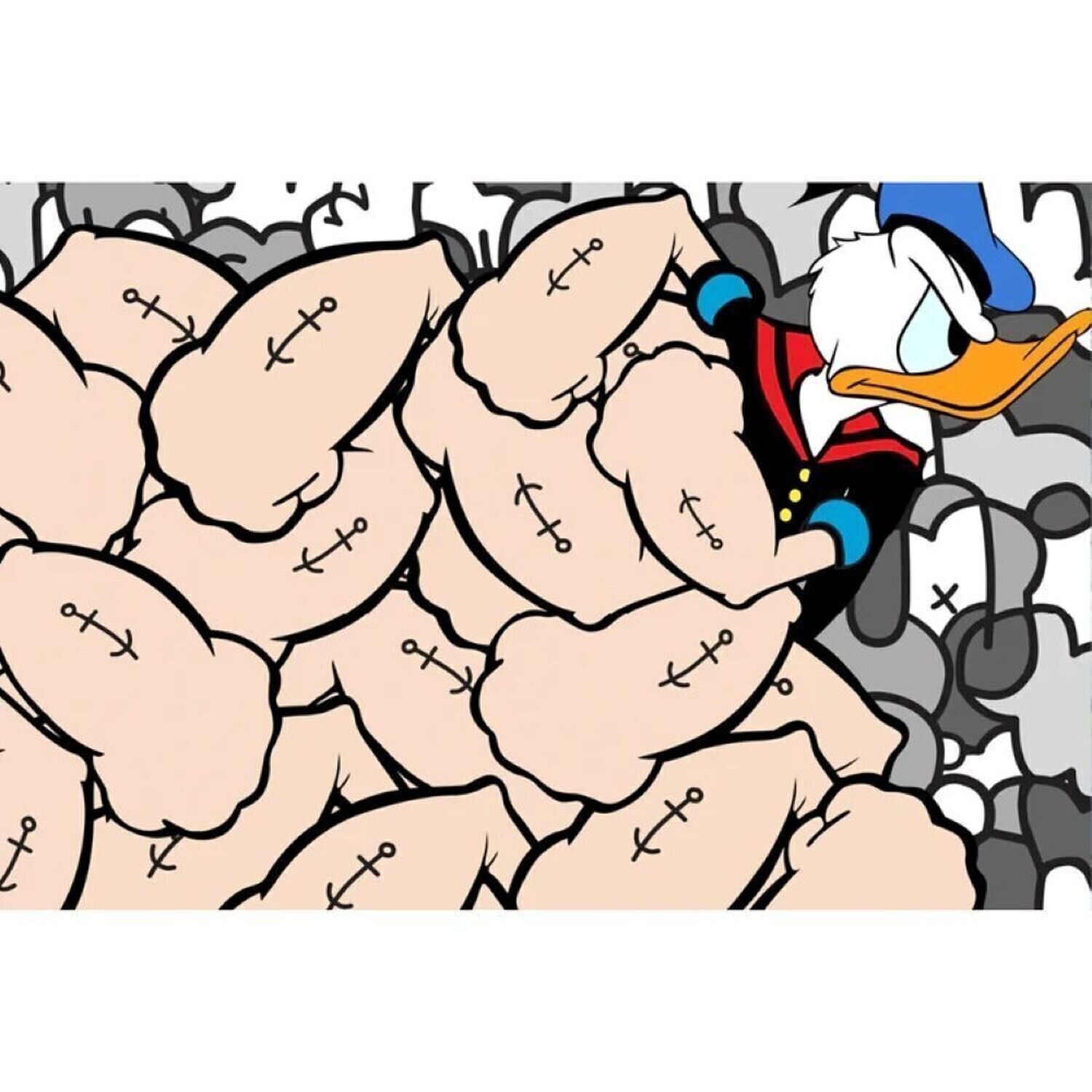 Strong Arm Duck Jerkface Stampa in vendita