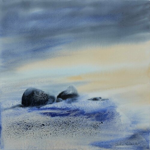 Comme le cristal di Muriel Buthier-Chartrain, Pittura in vendita su Singulart