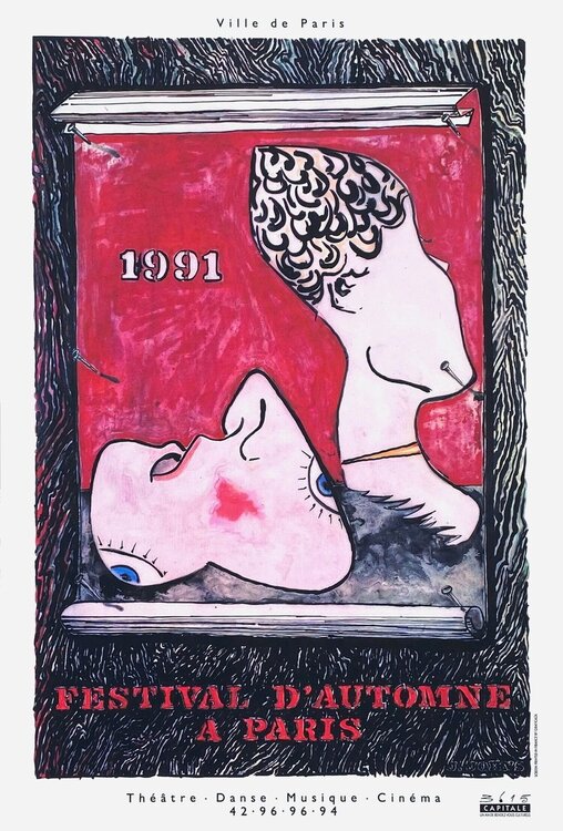 Festival d'Automne 1991 Jasper Johns