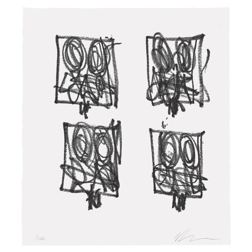 "Untitled" Anxious von Rashid Johnson, Druck kaufen auf Singulart
