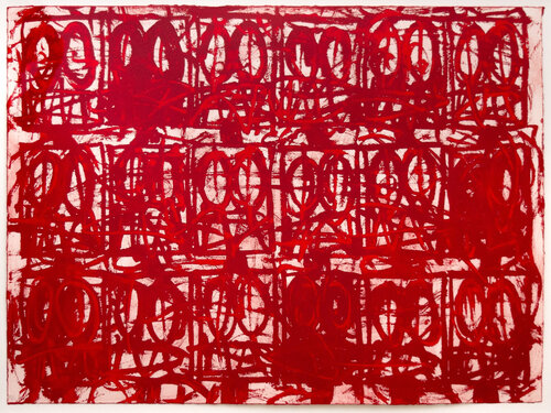 Untitled Anxious Red von Rashid Johnson, Druck kaufen auf Singulart