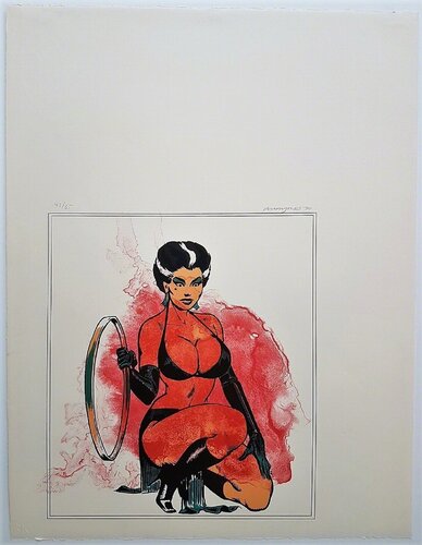 Woman Splash van Allen Jones, Afdruk te koop op Singulart