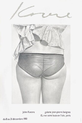 Expo 81 - Galerie Jean Pierre Lavignes von John Kacere, Druck kaufen auf Singulart