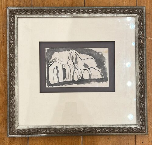 horse by Béla Kádár, Painting for Sale on Singulart