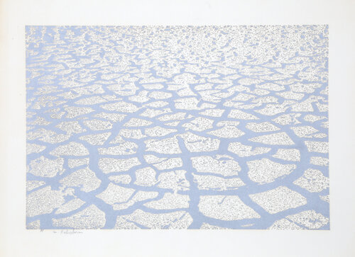 Silver Earth by Menashe Kadishman, 인쇄 for Sale on Singulart