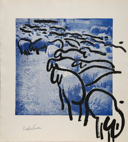 SHEEP Portfolio, 2 by Menashe Kadishman, 인쇄 for Sale on Singulart