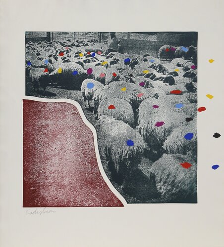 SHEEP Portfolio, 5 by Menashe Kadishman, Print for Sale on Singulart