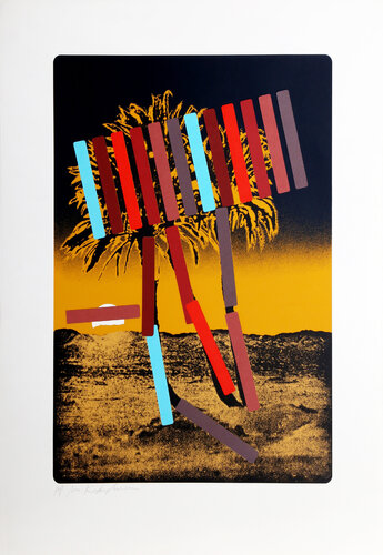 Black Palm by Menashe Kadishman, 인쇄 for Sale on Singulart