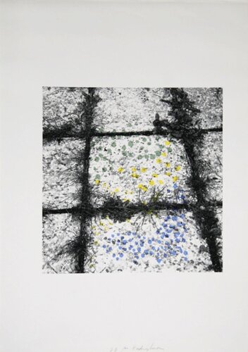 Untitled - Tiles by Menashe Kadishman, 인쇄 for Sale on Singulart