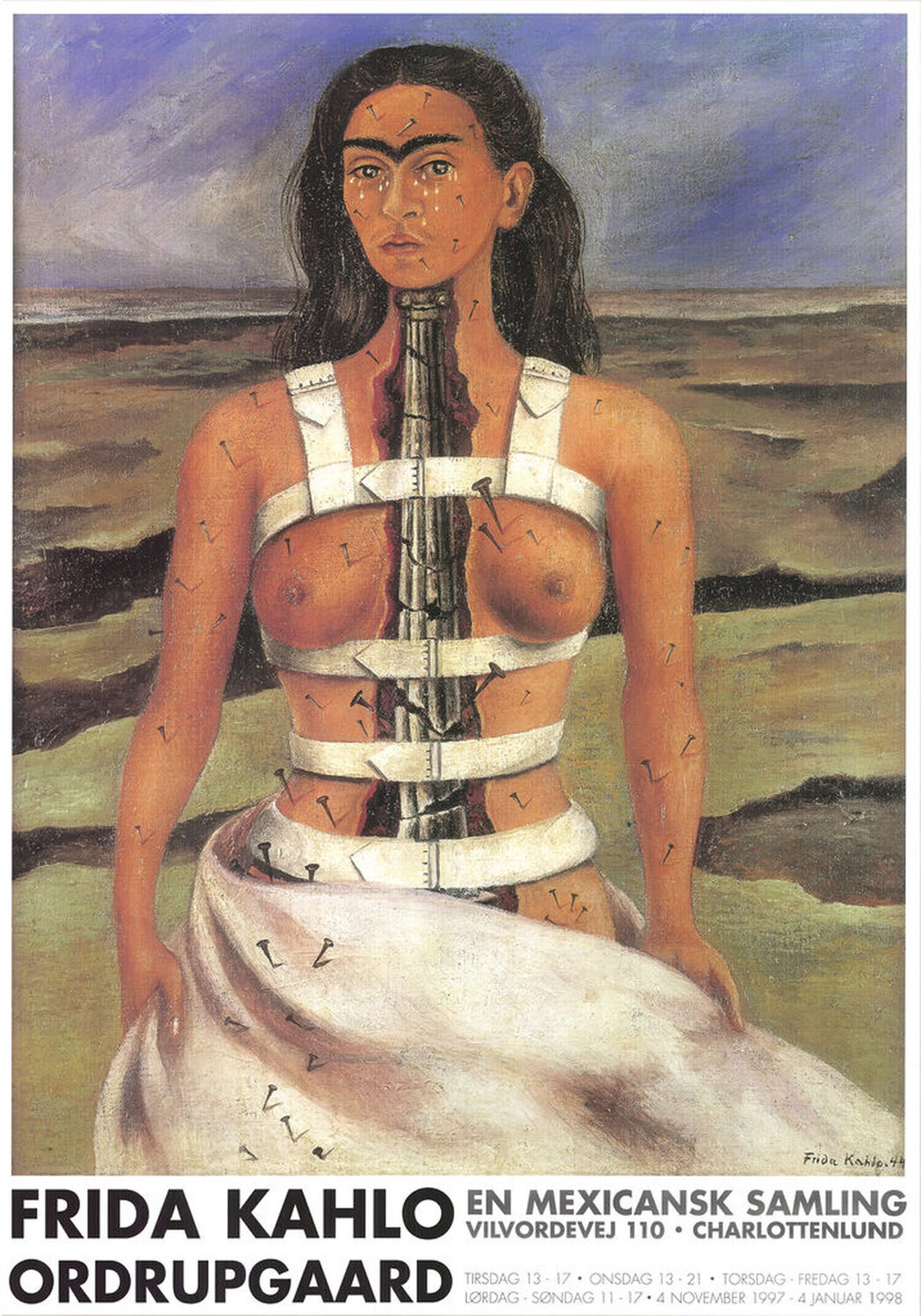 Self Portrait Frida Kahlo Stampa in vendita
