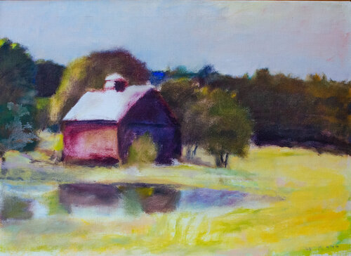 Off Route #5, Guilford, Vermont by Wolf Kahn, Painting for Sale on Singulart