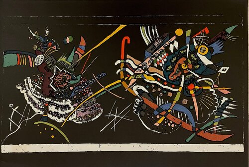 Sur quatre murs van Wassily Kandinsky, Afdruk te koop op Singulart