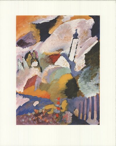 Church in Murnau van Wassily Kandinsky, Afdruk te koop op Singulart