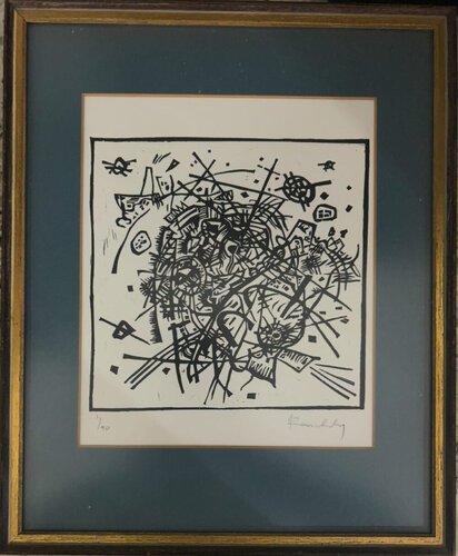 Kleine Welten VIII van Wassily Kandinsky, Werk op papier te koop op Singulart