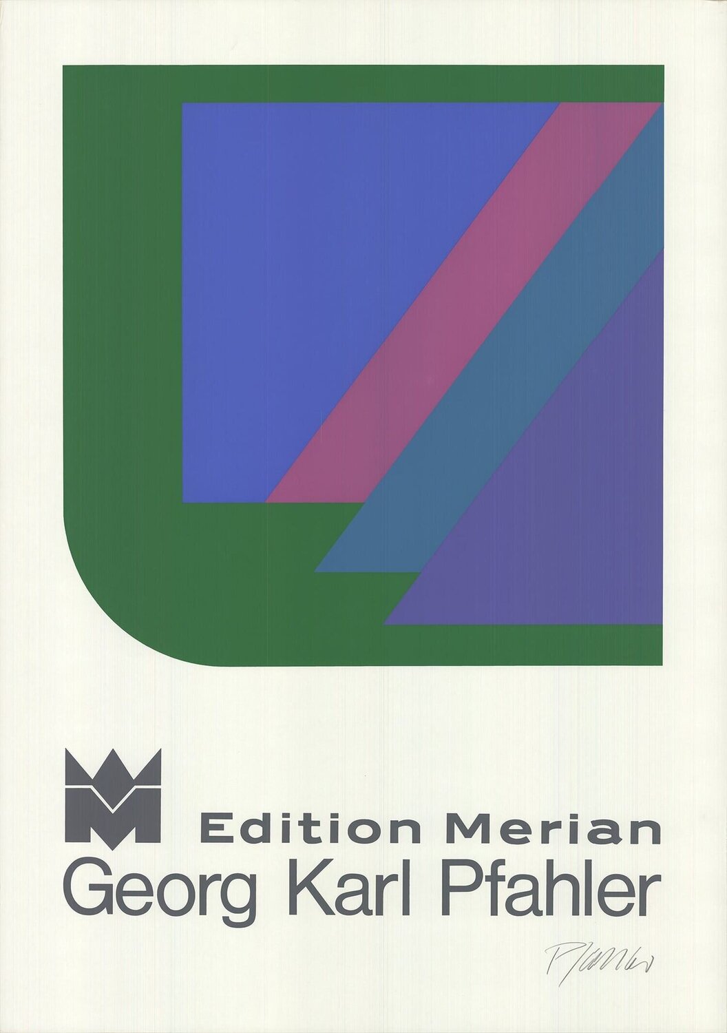 Edition Merian Georg Karl Pfahler Stampa in vendita