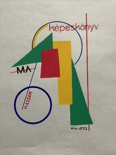 Képeskönyv ("picture book") (Suprematist Composition) by Lajos Kassák, 版画 for Sale on Singulart