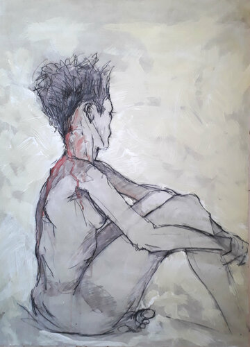 Antibes girl No.3 by Jon Voss, Painting for Sale on Singulart