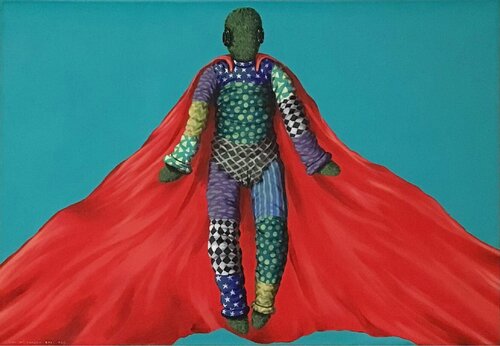 Spread Wings van Suanjaya Kencut, Schilderij te koop op Singulart