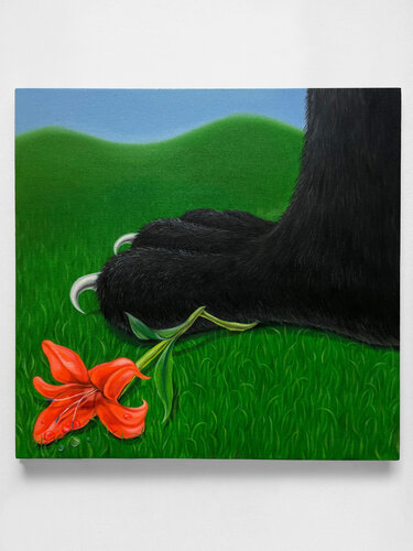 Fallen Flower de Minyoung Kim, Pintura a la venta en Singulart