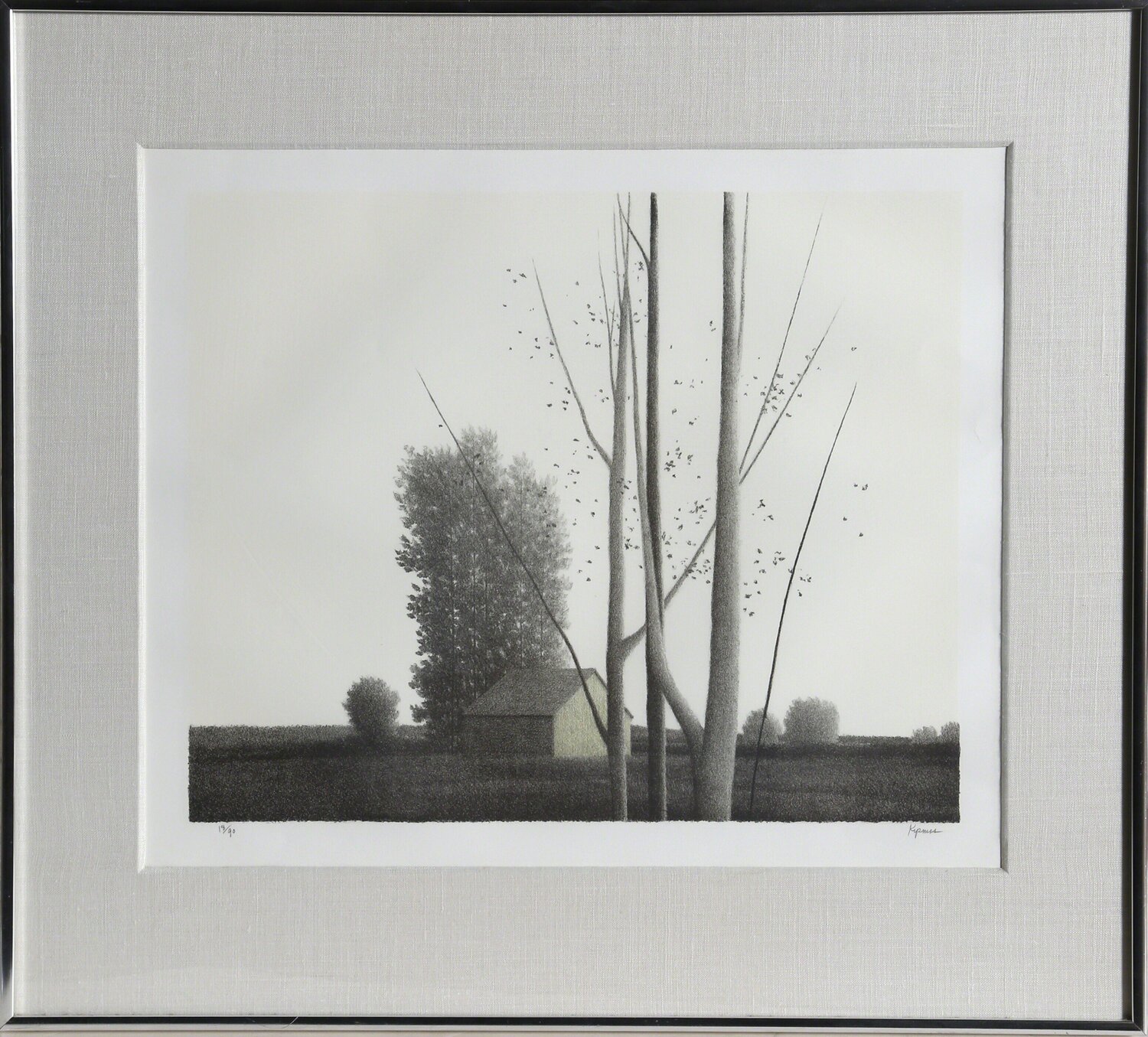Tall Skinny Trees Robert Kipniss Stampa in vendita