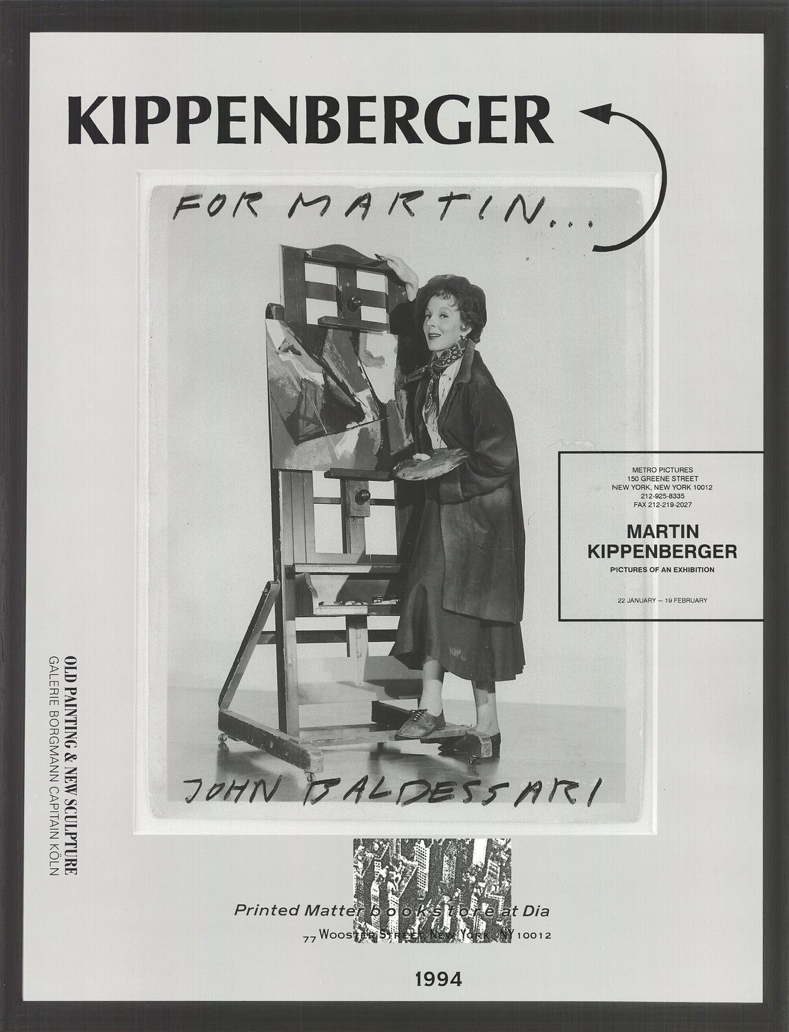 For Martin Martin Kippenberger