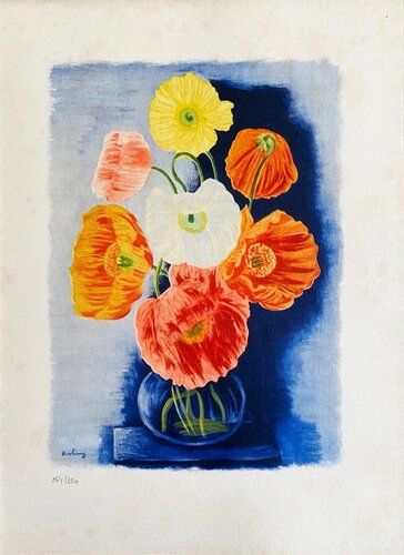 Pavots lourds et capiteux van Moïse Kisling, Afdruk te koop op Singulart