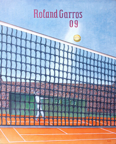 Roland Garros French Open par Konrad Klapheck, Édition en vente sur Singulart