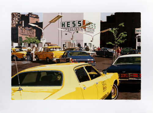 Gas Line from the City Scapes Portfolio von Ron Kleemann, Druck kaufen auf Singulart