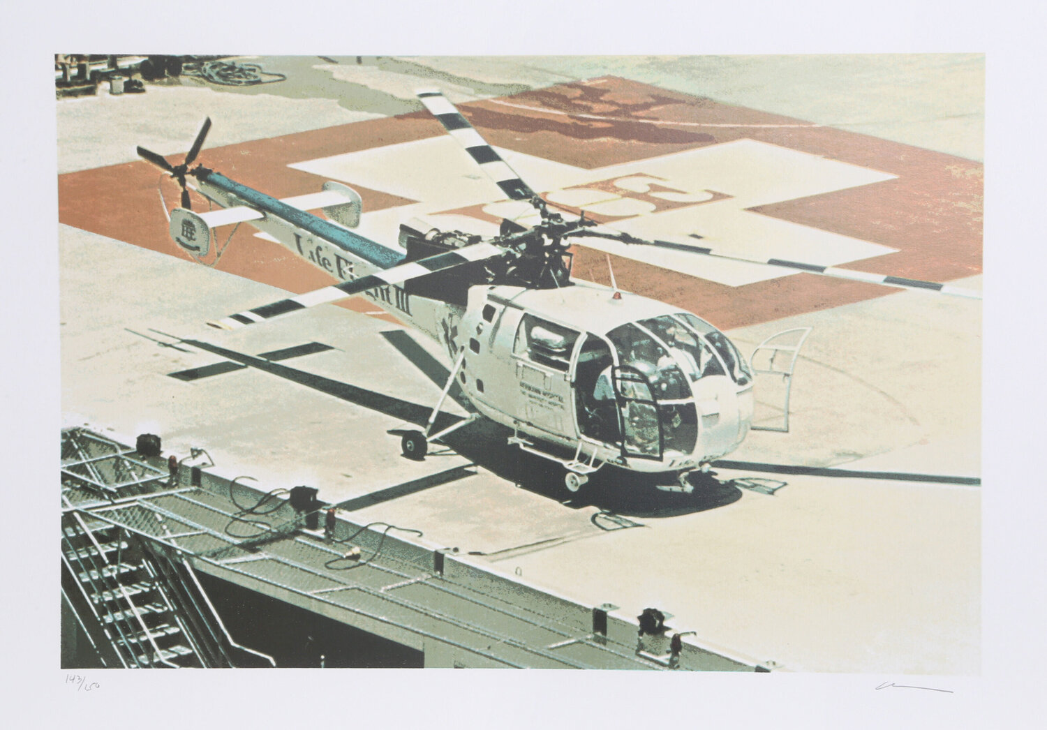 Texas Chopper Ron Kleemann Stampa in vendita