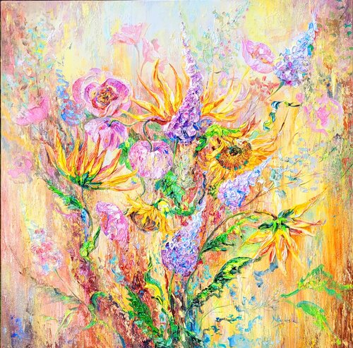 Hot summer by Yulia Lisle, Painting for Sale on Singulart