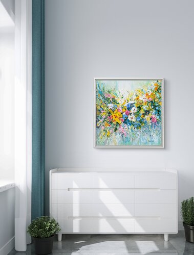 Petal Poetry by Yulia Lisle, Painting for Sale on Singulart