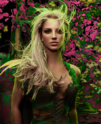 Britney Spears, The Forest van Markus Klinko, Fotografie te koop op Singulart