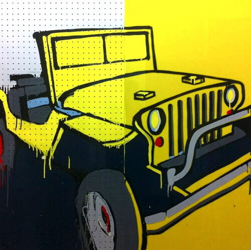 A is for Adventure di Jasper Knight, Pittura in vendita su Singulart