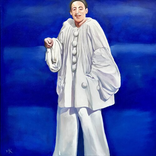 Pierrot Blue von Valery Koroshilov, Malerei kaufen auf Singulart
