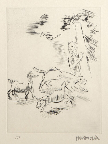 Der Beobachter by Oskar Kokoschka, Print for Sale on Singulart