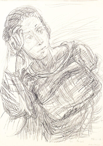 Oskar Kokoschka (1886–1980) - Madeleine - Lithograph on paper - 1920 van Oskar Kokoschka, Afdruk te koop op Singulart