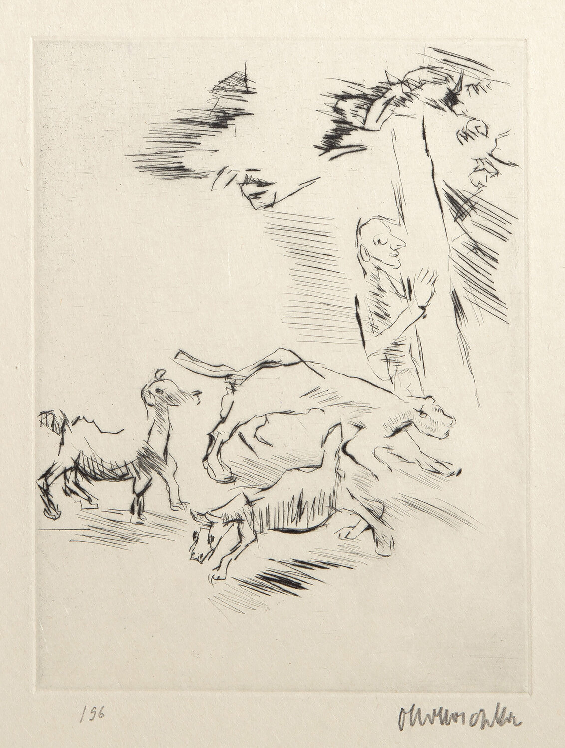 Der Beobachter Oskar Kokoschka