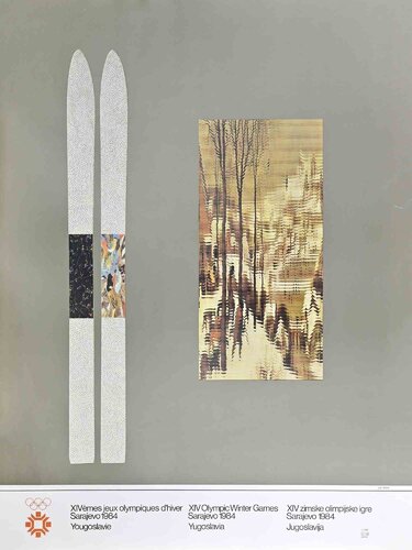 XIV Olympic Winter Games Sarajevo by Jirí Kolár, Print for Sale on Singulart